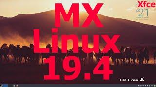 MX Linux 19.4 (Xfce)