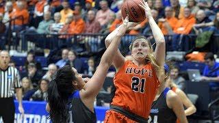 Hope College v. Concordia University Wisconsin - NCAA D3 Women's Basketball