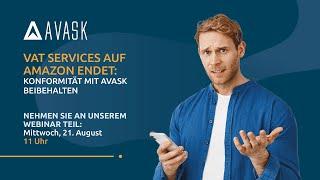 VAT Services auf Amazon endet: Konformität mit AVASK beibehalten