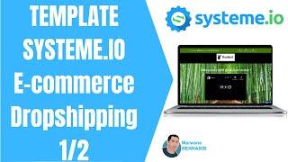 Template Systeme.io E-commerce 1/2 - Dropshipping - Tunnel de vente