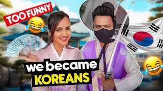 INDIANS Became KOREANS for a DAY  *Public Reactions*