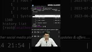 How To Check Yum History in Linux | Nehra Classes #shorts