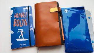 КАК И ЧЕМ ОФОРМЛЯТЬ ДНЕВНИК ПУТЕШЕСТВЕННИКА TRAVELERS NOTEBOOK