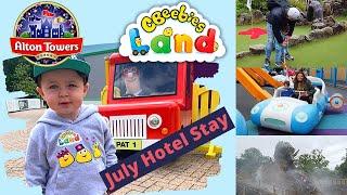 Alton Towers & Cbeebies Land | Vlog July 2020 | Hotel Stay | Opening Weekend | Covid 19 Controls