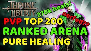 Bow/Wand STILL BEST HEALER Arena PVP | Top 200 | Throne and Liberty