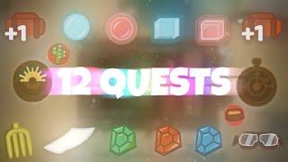 [STARVE.IO] 12 Quests Solo Challenge..!