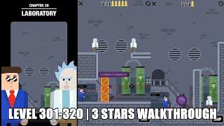 Mr Bullet Chapter 20 LABORATORY Level 305-320. 3 Stars Walkthrough