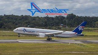 AmeriJet Boeing 767-300 Cargo AJT850 ARR J.A. Pengel Airport