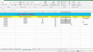 Как создать и настроить таблицу в Excel для учета товара в бизнесе