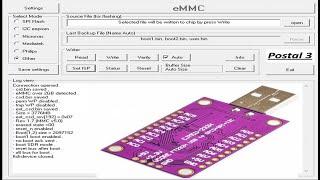 قرائة فلاشات  EMMC  EMMC ISP / EMMC JTAG  دون  رفعها  من  الماين بورد  بارخص مبرمجة في  السوق