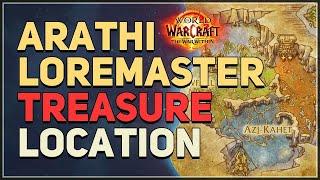 Arathi Loremaster Treasure WoW