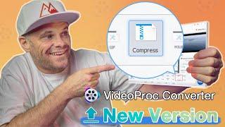 VideoProc Converter: Newly Added An Independent 1-click Compression Tool (2023)