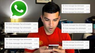 como leer los MENSAJES BORRADOS de WHATSAPP 2022 | lopeztips