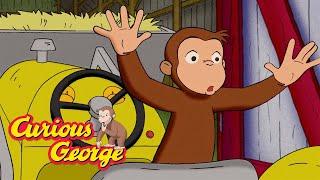 The Runaway Tractor  Curious George  Kids Cartoon  Kids Movies  Videos for Kids