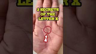 The X-shaped palm line and things you've never known #palmistry #shortvideo