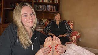 Real Person ASMR Foot Massage | Pampering my MOM