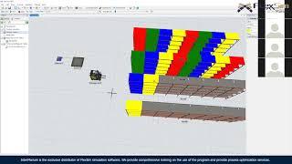 FlexSim live tutorial #7 Warehousing. Storage system.