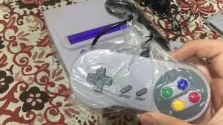 Обзор Китайского клона Super Nintendo / Super Famicom (SNES) и флэш-картриджа с играми с Aliexpress