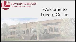 Lavery Library: Welcome to Lavery Online