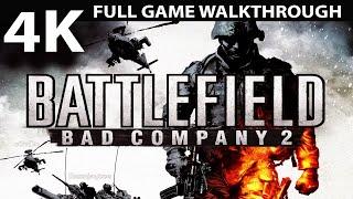 Battlefield Bad Company 2 Full Game Walkthrough - No Commentary (PC 4K 60 FPS)