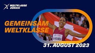 Weltklasse Zürich | 31. August | Stadion Letzigrund | Gemeinsam Weltklasse