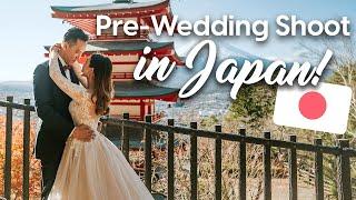 Our Pre-wedding Shoot in Japan! 