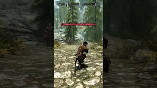 Сломанный Кувырок В Skyrim! #игры #скайрим #skyrim #shorts