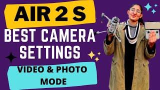 Air 2 S Best Camera Settings | Air 2 S Complete Video Settings |DJI Air 2 S Complete Camera Settings