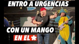 Entro a urgencias con un mango en el *