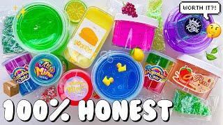 Amazon Slime Review  New clear slimes & more! Rating them out of 5 stars ⭐️