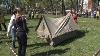 В Копейске прошли сборы юных «зарничников»