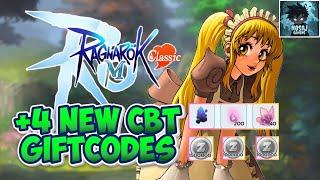 RAGNAROK M: CLASSIC +4 NEW CBT GIFTCODES!