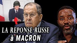 Sergueï Lavrov répond à Emmanuel Macron et aux Otaniens