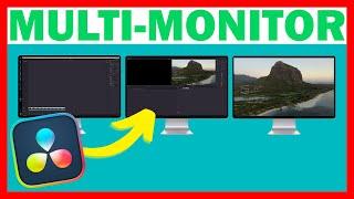 Come usare DUE SCHERMI per il MONTAGGIO VIDEO con DAVINCI RESOLVE