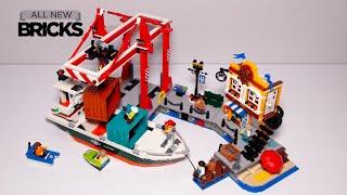 Lego City 60422 Seaside Harbor with Cargo Ship Speed Build