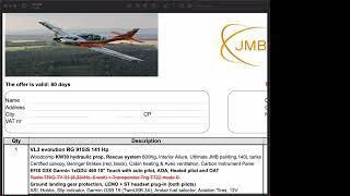 JMB VL3 Evolution Airplane - Part 4 - The Ordering Process