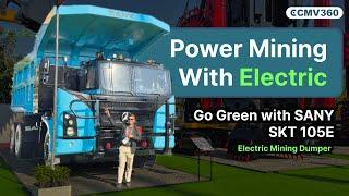 SANY SKT 105E : The Future of Mining is Now Electric !