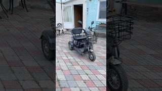 Обзор и характеристика, трёхколёсный электроскутер #электроскутер #минибайк #скутер