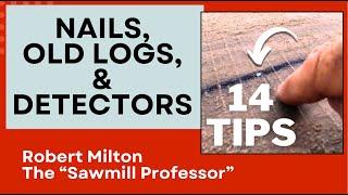 My Thoughts on Old Logs, Dealing with Nails, and Why I Don't Use Metal Detectors