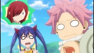 Erza is NOT happy with Natsu and Wendy! | Fairy Tail 100 Year Quest