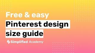 Free Pinterest Design Size Guide