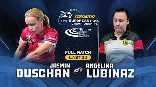 OUSCHAN vs LUBINAZ ▸ 10-BALL ▸ 2025 PREDATOR EUROPEAN Pool Championships