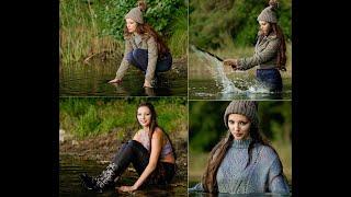 "Spring bathing fun with Jenny"  Trailer 4k