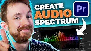 How to Make Audio Spectrum in Premiere Pro under 5 MINUTES!!