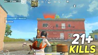 21 KILLS  1V4 FULL SOLO VS SQUAD BEST FULL GAMEPLAY | PUBG MOBILE LITE