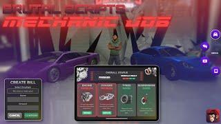 FiveM Mechanic Job [ESX & QBCore/QBOX] | Brutal Scripts