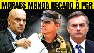 MORAES QUEBRA SIGILO & ENVIA RELATÓRIO DA TENTATIVA DE GOLPE À PGR!