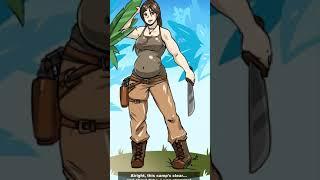 Little Weight gain comic- fat lara croft