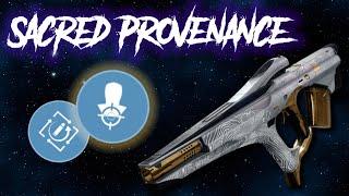 Sacred Provenance in 2022 (I got mad)  ||  Destiny 2 weapon reviews