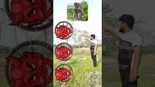 wheel to joker head to monkey,, tractor,, toto & elephant - magical vfx video #viral